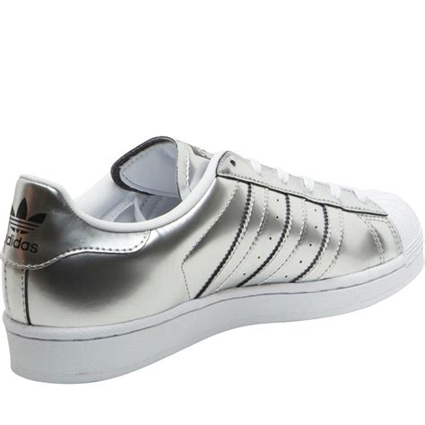 adidas sneakers zilver wit